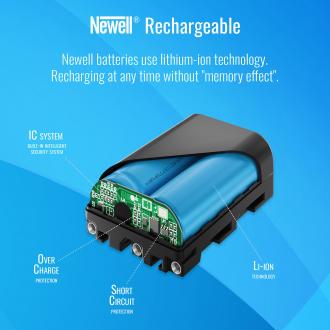 Actual product image Newell battery battery replacement for DMW-BCM13E (Rechargeable battery)