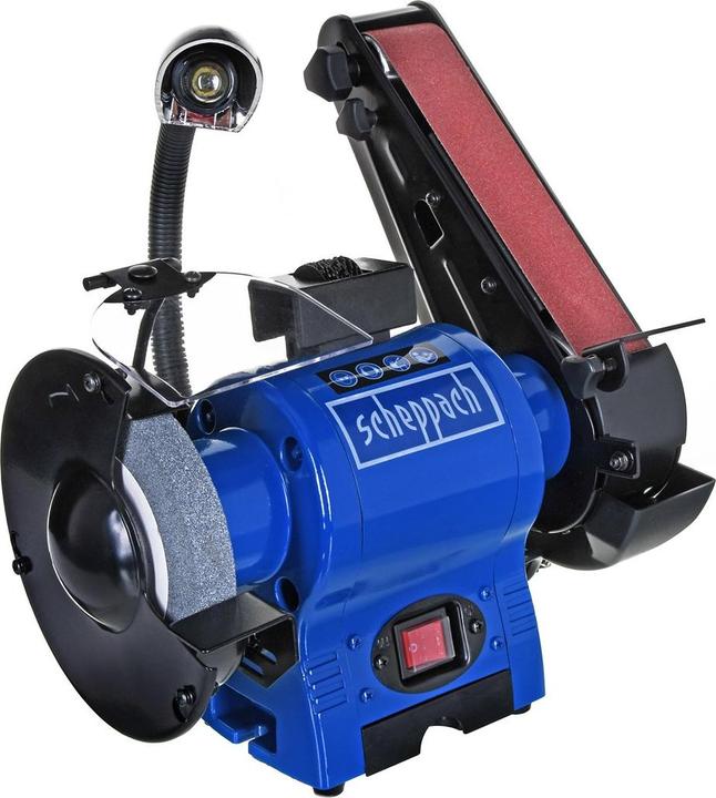 Produktbild Scheppach BGS700 Kombinationsschleifer 230V 50Hz 250W (Bandschleifer, 370 W)