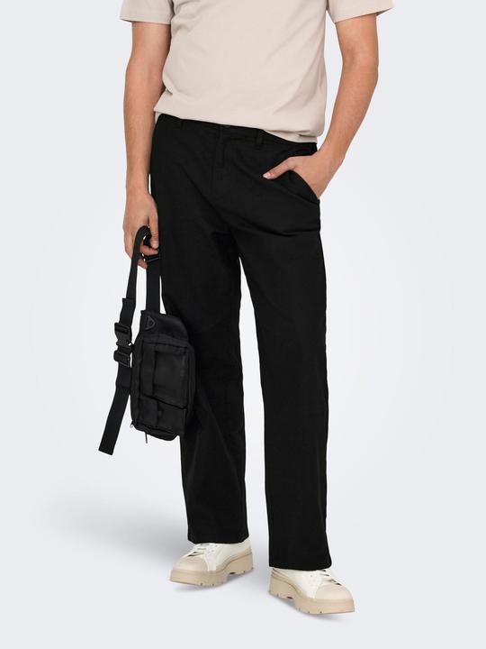 Produktbild Only & Sons Onsbob Loose Cot Lin 0007 Pant Noos (W38/L32)