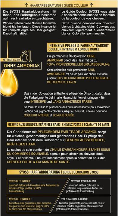 Image du produit Syoss Oleo Intense (5-54 Brun clair froid)