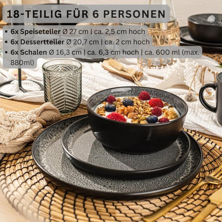 Produktbild Sänger Geschirr Tafelservice Sydney (18 Stück)