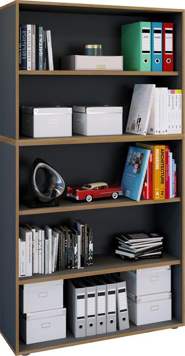 Actual product image VCM Regal Bücher Ordner Salia 5fach B. 100cm (100 x 33 x 183 cm)