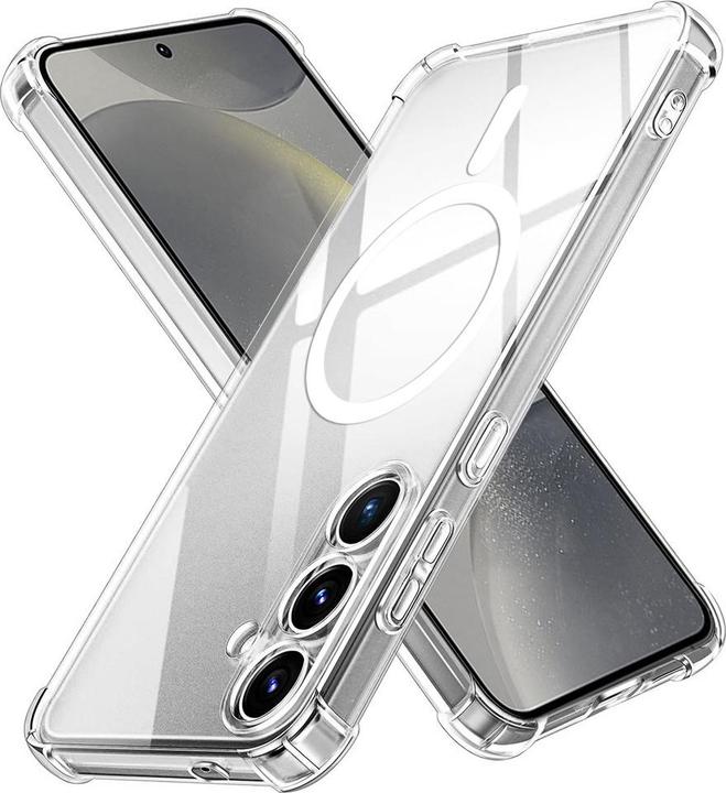 Image du produit Techsuit - Shockproof Clear Silicone MagSafe - Samsung Galaxy S24 - Clear (Samsung Galaxy S24)
