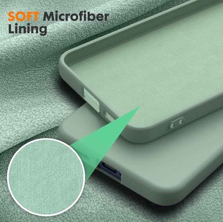 Actual product image Screenguard Liquid Silicone Case Hülle (Samsung Galaxy S25+)