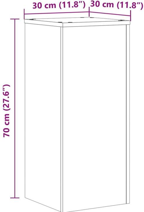 Image du produit vidaXL Supports pour plantes 2 pcs.