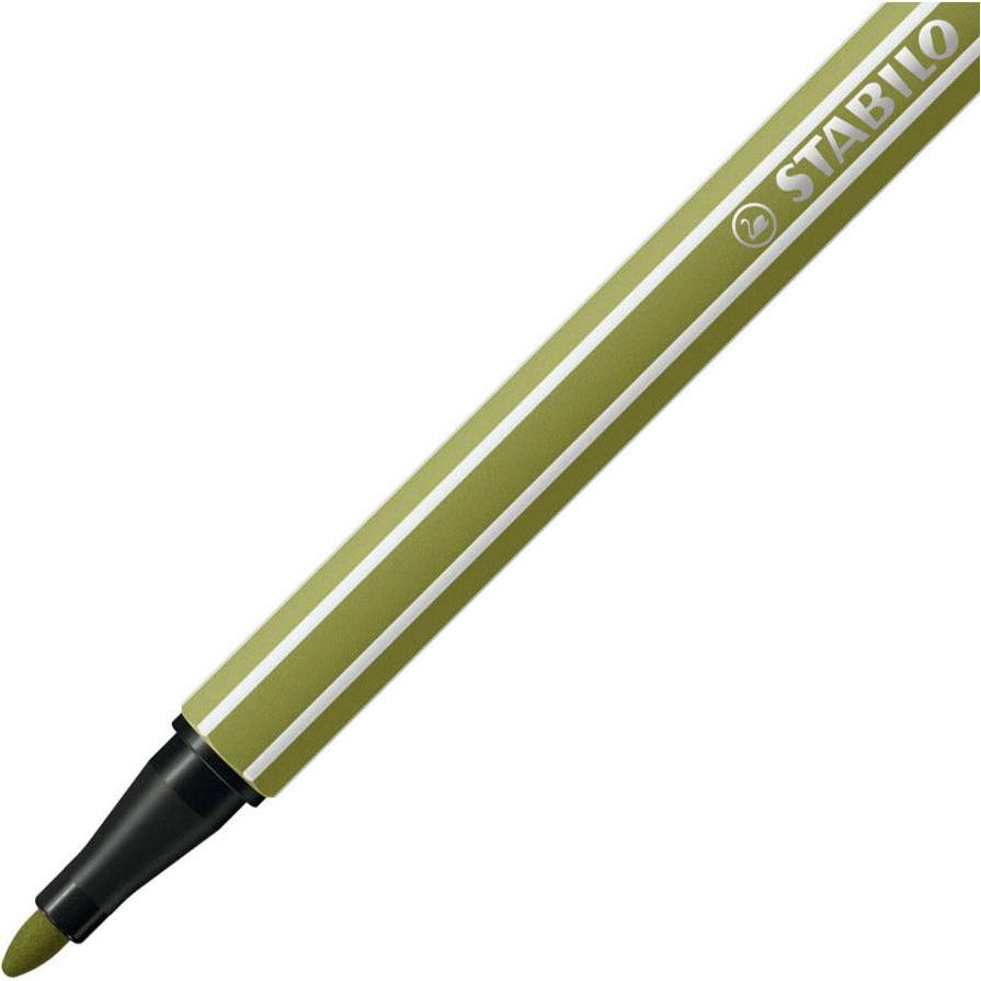 Thumbnail - STABILO, Malstifte, Pen 68 Premium-Filzstift (Schlammgrün, 1 x)