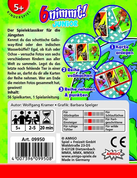 Productafbeelding Amigo 6 takes! Junior (Duits)