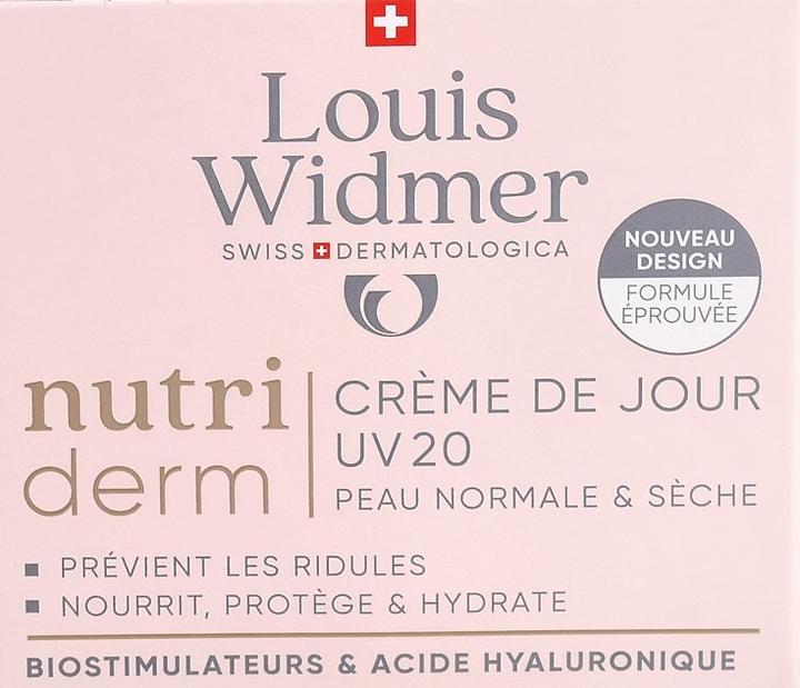 Produktbild Widmer Louis Nutriderm Tagescreme UV20 parfumiert 50 ml (50 ml, Tagescreme, SPF 20)