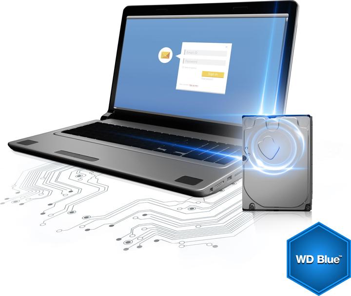 Image du produit WD Bleu (1 To, 3.5", CMR)