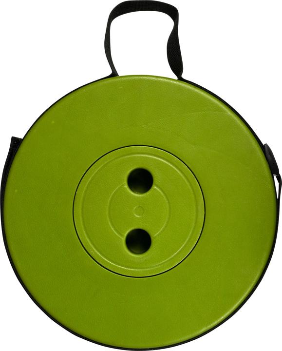 Actual product image Benson Folding stool portable ABS green