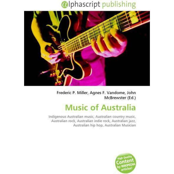 Thumbnail - Music of Australia, Fachbücher von Agnes F. Vandome, Frederic P. Miller, John McBrewster