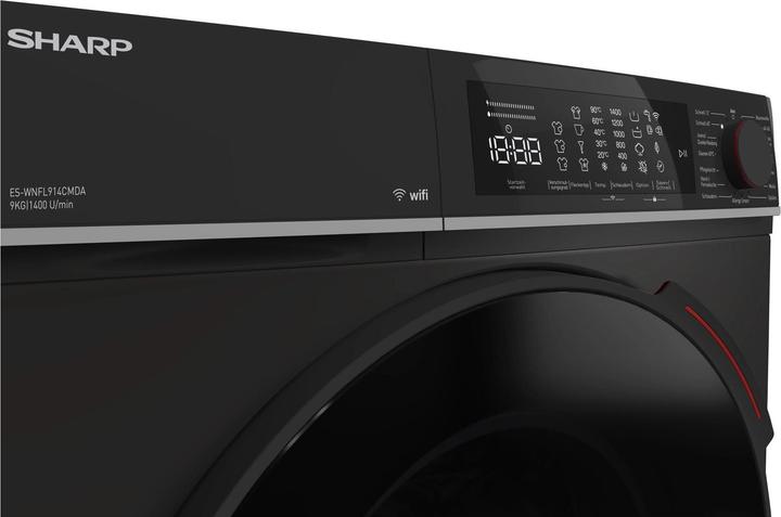 Actual product image Sharp ES-WNFL914CMDA-DE (9 kg, Left)