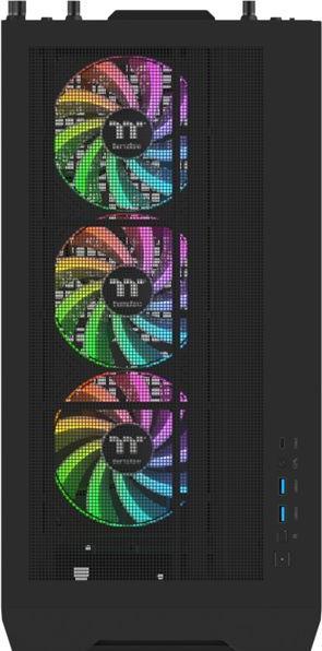 Actual product image Thermaltake Tt S380 TG ARGB Black (ATX, mATX, Mini-ITX)