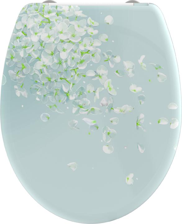 Image du produit Schütte Abattant WC Siège WC Duroplast FLOWER IN THE WIND Abaissement automatique Fermeture rapide 82381