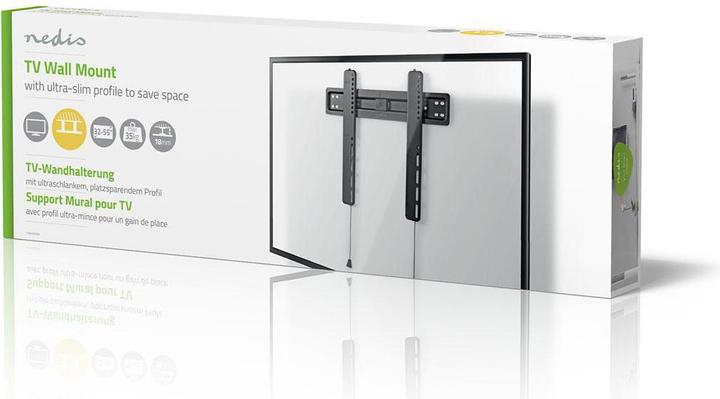 Produktbild Nedis TVWM5030BK - 81,3 cm (32 Zoll) - 139,7 cm (55 Zoll) - 100 x 100 mm - 400 x 300 m (Wand, 35 kg, 32" - 55")