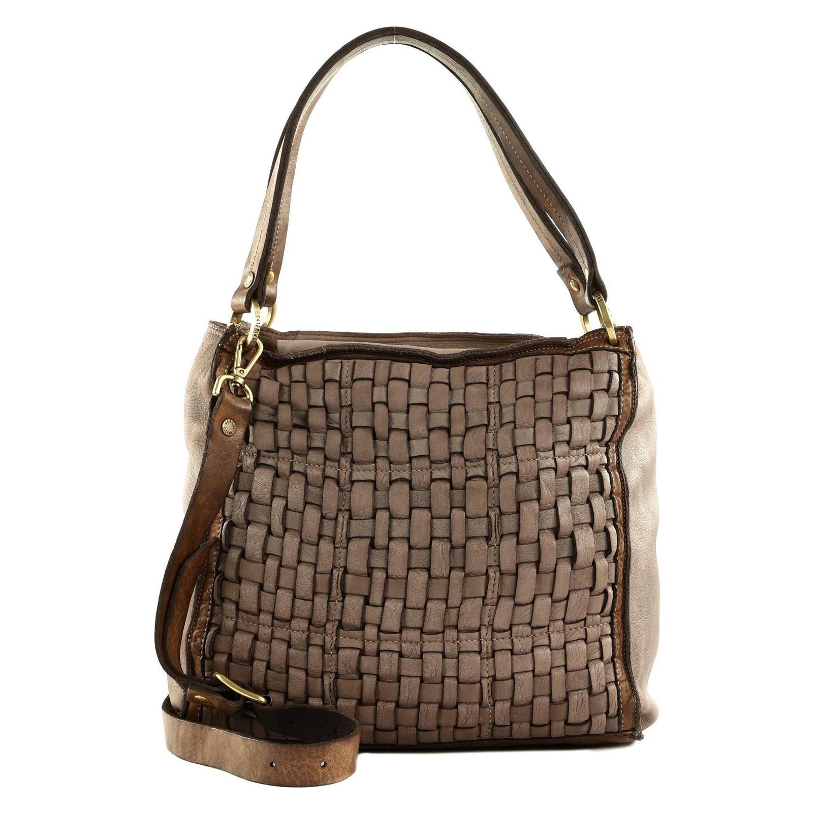 Caterina Lucchi, Damen, Handtasche, Anna Shopping Bag, Braun