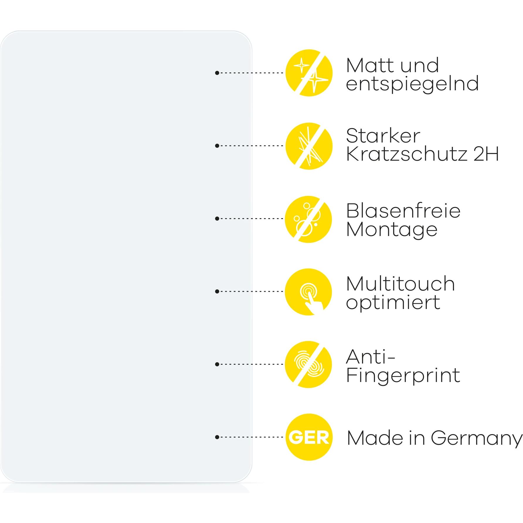 Thumbnail - upscreen, Fahrzeug Navigation Zubehör, Reflection Shield Displayschutz Matt
