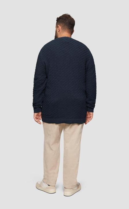 Immagine prodotto S.Oliver Strickpullover Strukturierter Pullover mit V-Ausschnitt (XXL)