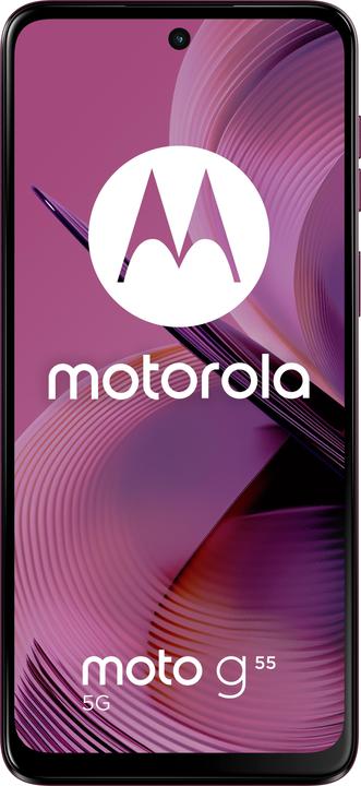 Produktbild Motorola Moto G55 (256 GB, Twilight Purple, 6.49", SIM + eSIM, 5G)