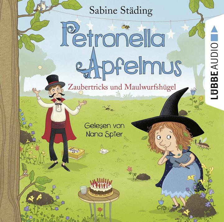 Actual product image Petronella Applesauce - magic tricks and molehills (Sabine Städing, German)