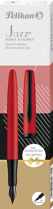 Image du produit Pelikan Stylo Plume (système de remplissage par cartouche) Stylo Plume Jazz® Noble Elegance P36, 1 (Bleu, Bleu royal, Red, Rouge, 1x)