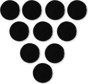 Actual product image Nobo Holding magnet Ø 3.8 cm 4 pieces, Black (4 x)