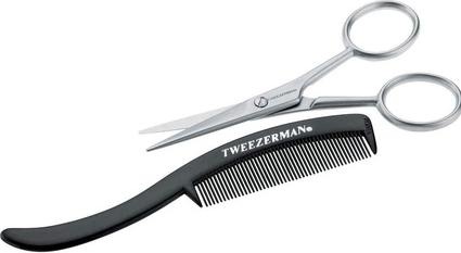 Image du produit Tweezerman G.E.A.R For Men Ciseaux à moustache et Comb