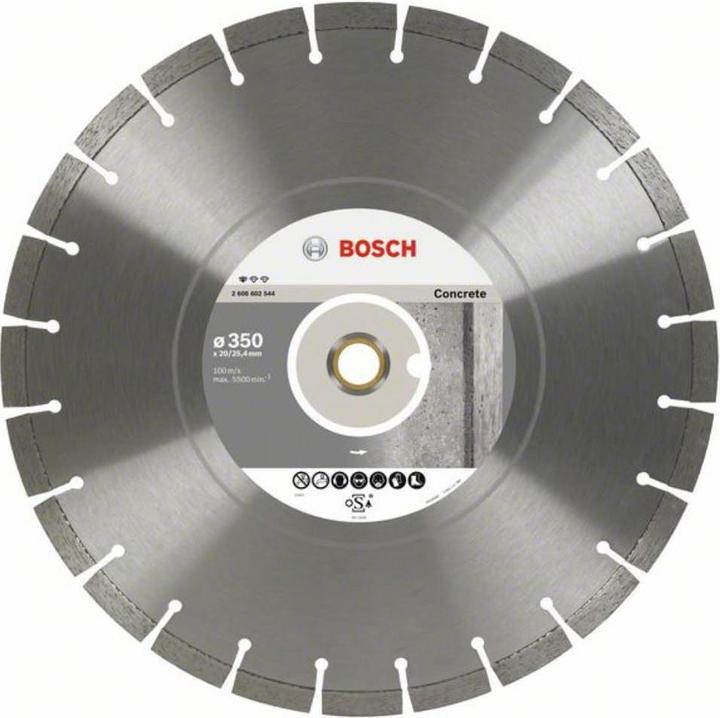 Actual product image Bosch Professional Zubehör Diamond saw blade Standard for Concrete, 300 x 20.00/25.40 x 2.8 x 10 mm