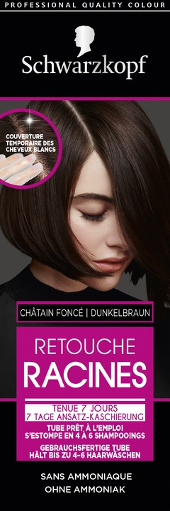 Image du produit Syoss Retouche Racines Kit 7 jours 5.0 châtain foncé (Brun foncé)