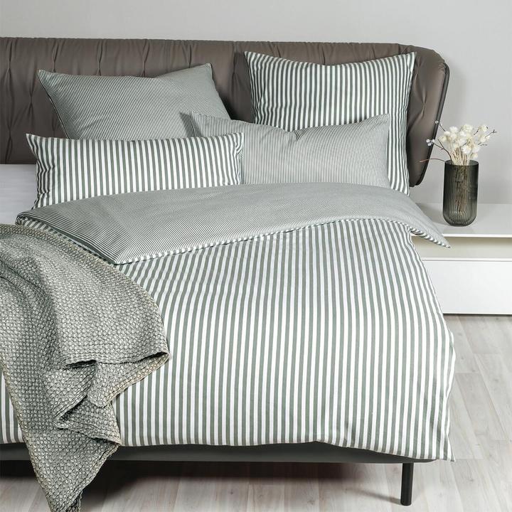 Produktbild Janine Edelflanell Bettwäsche Chinchilla S 78060 (Bettwäsche Set, 155x200 cm + 80x80 cm)