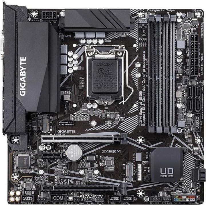 Produktbild Gigabyte Z490m (LGA 1200, Intel Z490, mATX)