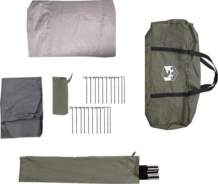 Produktbild VidaXL Tunnel-Familienzelt 6 Personen Wasserfest (Tunnelzelt, 11.15 kg, 6 Personen)