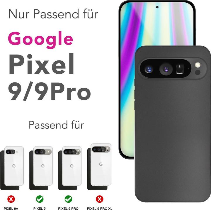 Image du produit Nalia Phantom - 0,3mm Extrem Dünn, Federleicht, Mattiert, Minimalistisch - Ultra-Slim Handycase (Google Pixel 9 Pro)