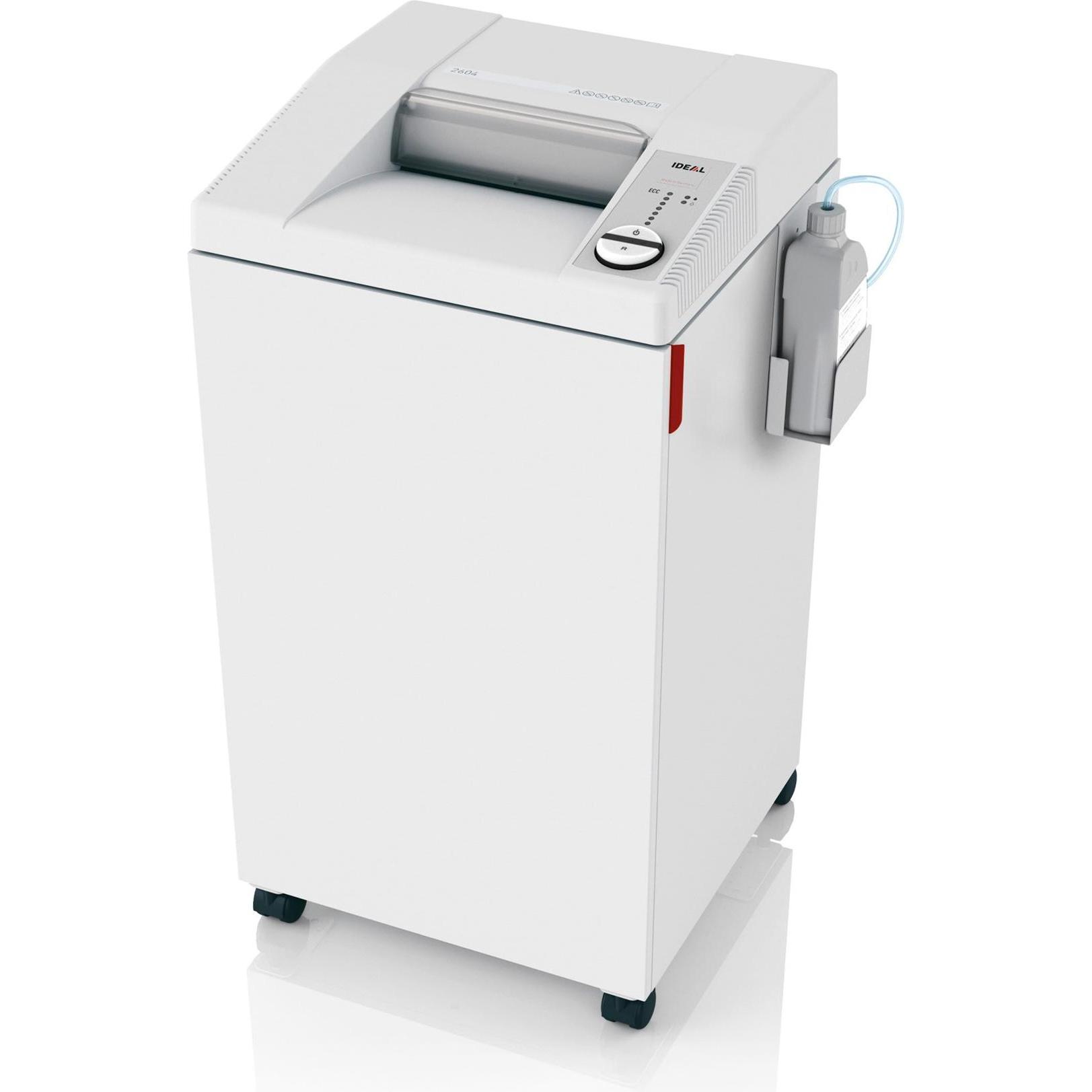 Ideal, Aktenvernichter, 2604 Öler – Aktenvernichter mit automatischem Öler (Partikelschnitt)