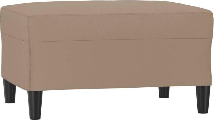 Immagine prodotto vidaXL Set divano 4 pezzi con cuscini cappuccino-marrone (2 posti, 3 posti)