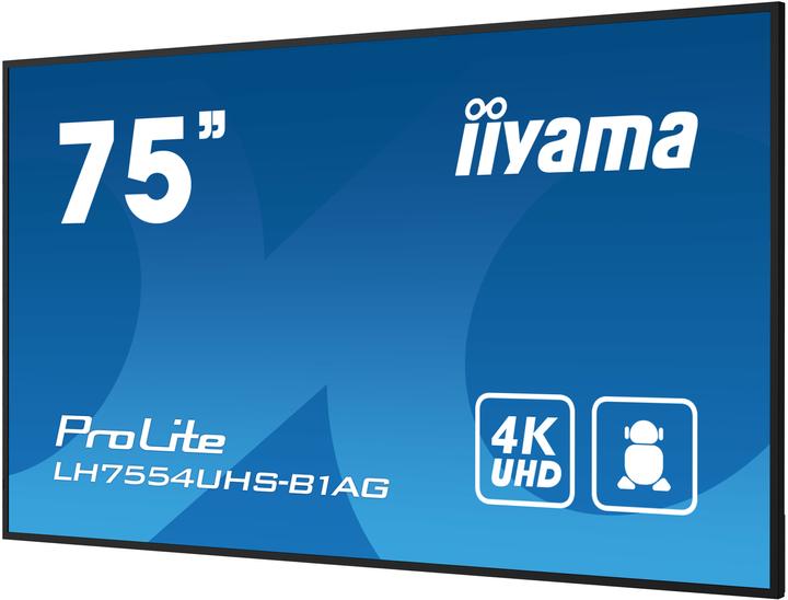Produktbild iiyama ProLite LH7554UHS-B1AG (3840 x 2160 Pixel, 75")
