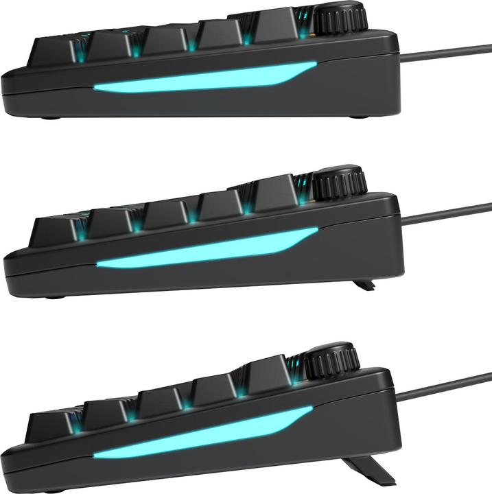 Image du produit Glorious PC Gaming Race Glorious GMBK 75 % : clavier RGB personnalisable (FR, Filaire)