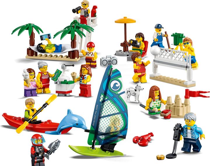Produktbild LEGO Stadtbewohner Ein Tag am Strand (60153, LEGO City)