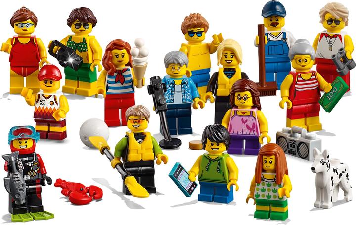Produktbild LEGO Stadtbewohner Ein Tag am Strand (60153, LEGO City)