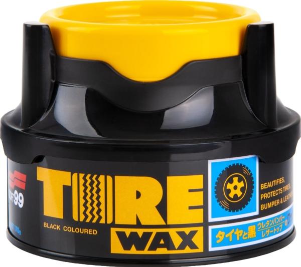 Actual product image Soft99 Wosk do on Tire Black Wax