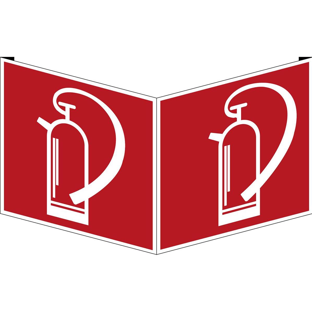 Brady, Segnaletica di sicurezza, PIC-403G-W-200x200-B-455, Feuerlöscher