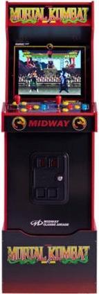Actual product image Arcade1Up borne 2 joueurs Mortal Kombat / Midway Legacy 30th Anniversary Edition 154 cm