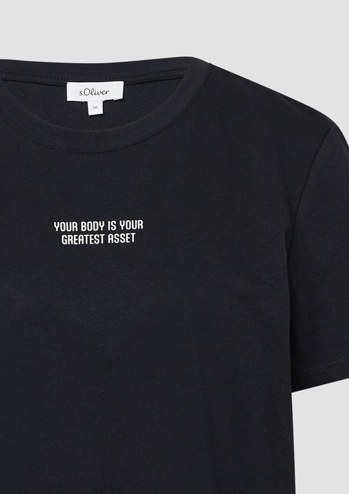 Produktbild S.Oliver T-Shirt T-Shirt mit Front- und Rückenprint (42)