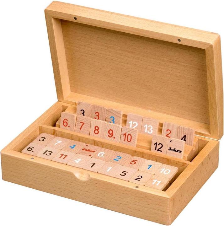 Produktbild Philos Rummy Holzkassette Magnetverschluss (Deutsch, 2 - 4 Spieler)