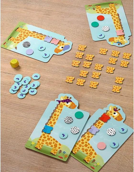 Actual product image Haba Lasse Giraffe (English, French, German, Italian, 2 - 4 Players)