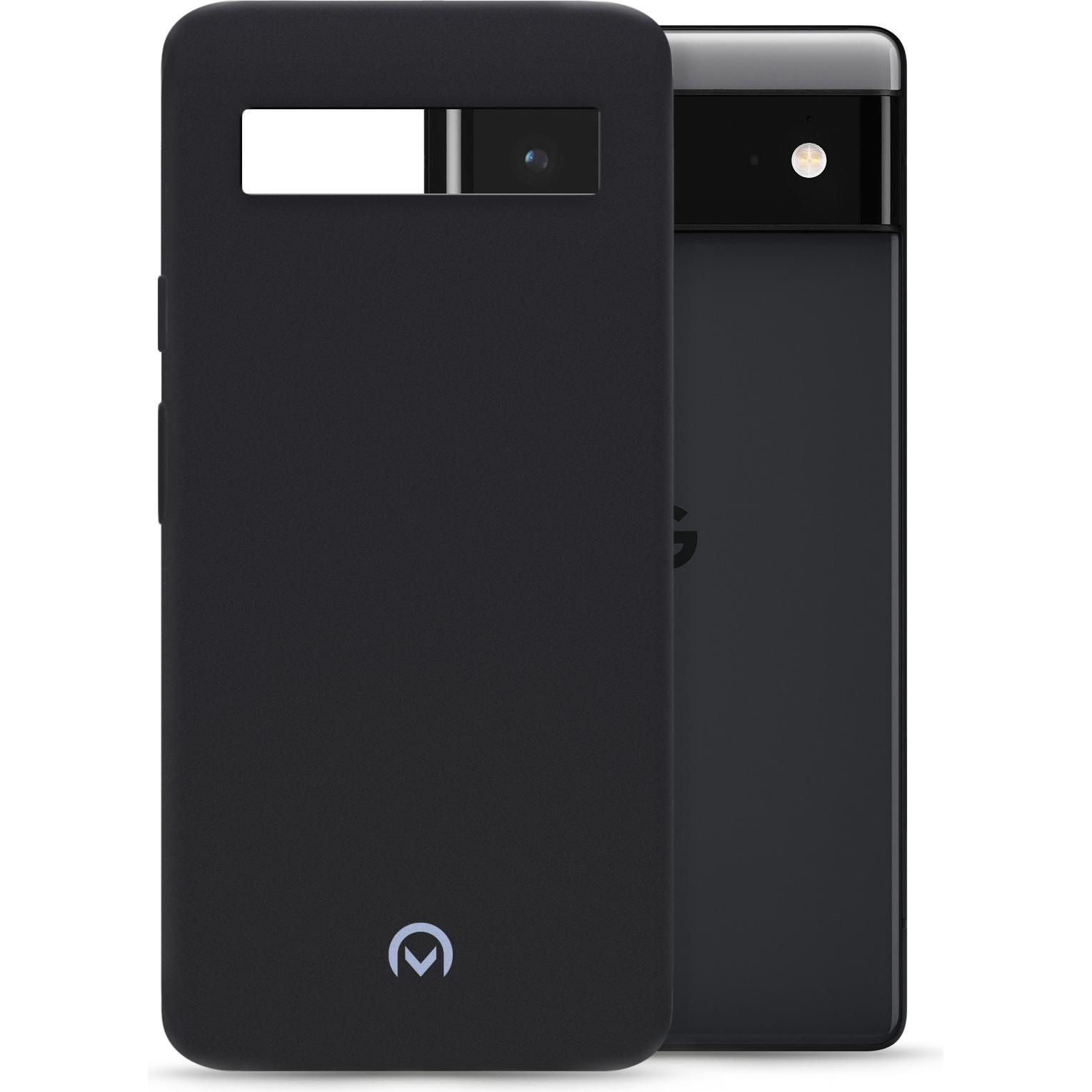 Mobilize Gummi-Gelly-Hülle (Google Pixel 6), Smartphone Hülle, Schwarz