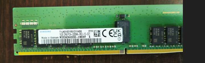 Immagine prodotto Samsung Modulo di memoria 16 Gb 1 X 16 Gb (1 x 16GB, 3200 MHz, DDR4-RAM, DIMM)