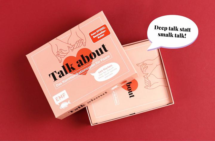Image du produit Jeu de cartes : Talk about - le jeu de communication pour les couples (Jeu de cartes, Allemand)