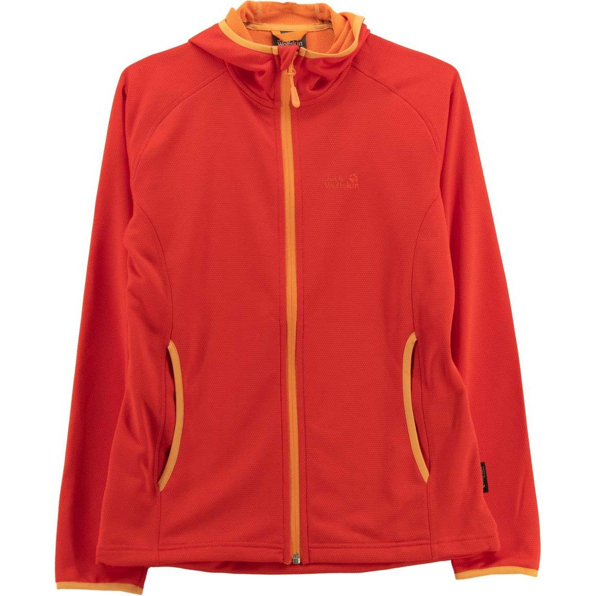 Jack Wolfskin, Damen, Jacke, Star Jacke Fleecejacke Sweatjacke Nanuk (S), Rot, S