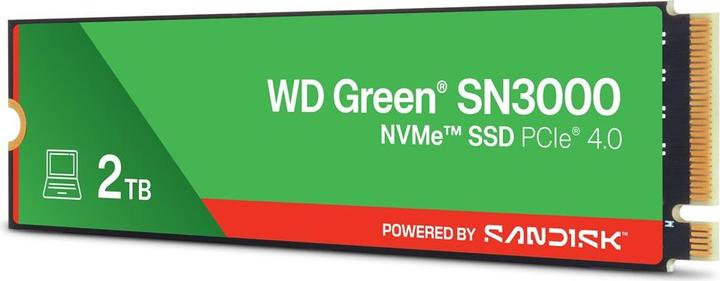 Image du produit WD Green SN3000 powered by SANDISK (2000 Go, M.2 2280)